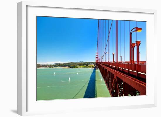 Landscape - Golden Gate Bridge - San Francisco - California - United States-Philippe Hugonnard-Framed Photographic Print