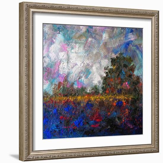 Landscape III-Joseph Marshal Foster-Framed Art Print