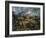 Landscape in Aix (Mont Sainte-Victoir), C1906-Paul Cézanne-Framed Giclee Print