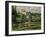 Landscape in Auvers-Paul Cézanne-Framed Giclee Print