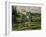 Landscape in Auvers-Paul Cézanne-Framed Giclee Print