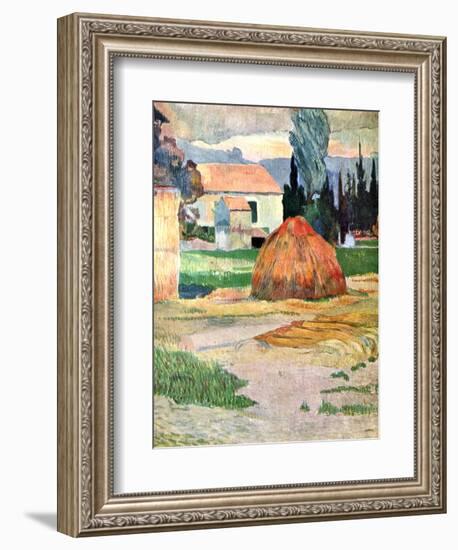 Landscape in Brittany, 1888-Paul Gauguin-Framed Giclee Print