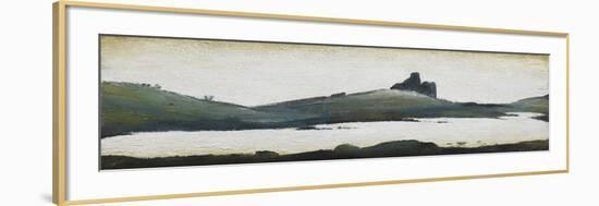 Landscape in Cumberland, 1951-Laurence Stephen Lowry-Framed Premium Giclee Print