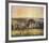 Landscape in Eragny-Camille Pissarro-Framed Premium Giclee Print