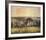 Landscape in Eragny-Camille Pissarro-Framed Premium Giclee Print