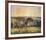 Landscape in Eragny-Camille Pissarro-Framed Premium Giclee Print