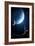 Landscape In Fantasy Planet-frenta-Framed Art Print