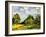 Landscape in Normandy, 1924 (Oil on Canvas)-Louis Valtat-Framed Giclee Print