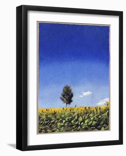 Landscape in Perugia-Helen J. Vaughn-Framed Giclee Print