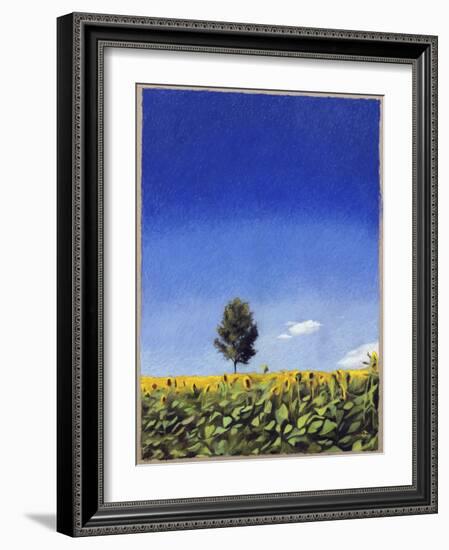 Landscape in Perugia-Helen J. Vaughn-Framed Giclee Print