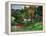 Landscape in Pont-Aven, France-Paul Gauguin-Framed Premier Image Canvas