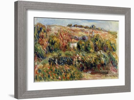 Landscape in Provence, C. 1900-Pierre-Auguste Renoir-Framed Giclee Print