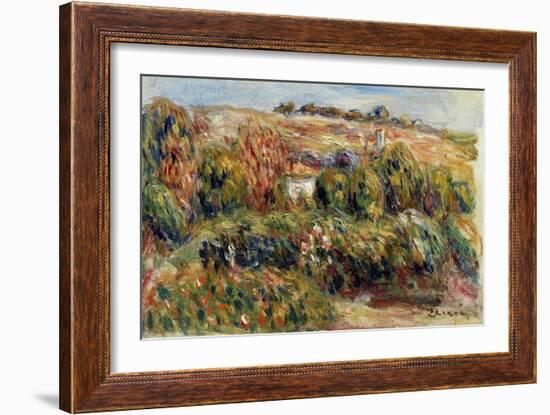 Landscape in Provence, C. 1900-Pierre-Auguste Renoir-Framed Giclee Print