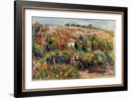 Landscape in Provence, C. 1900-Pierre-Auguste Renoir-Framed Giclee Print