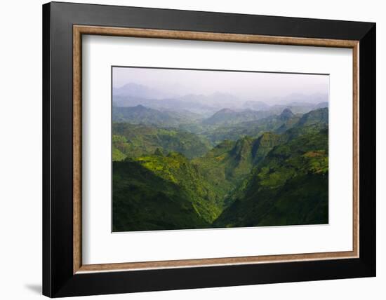 Landscape in Simien Mountain, Ethiopia-Keren Su-Framed Photographic Print