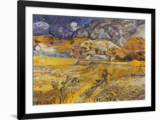 Landscape in St. Remy, c.1898-Vincent van Gogh-Framed Art Print