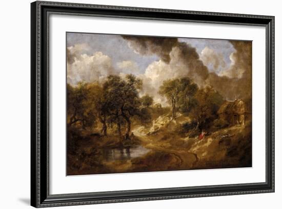 Landscape in Suffolk, Ca 1748-Thomas Gainsborough-Framed Giclee Print