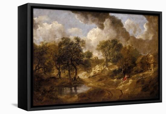 Landscape in Suffolk, Ca 1748-Thomas Gainsborough-Framed Premier Image Canvas