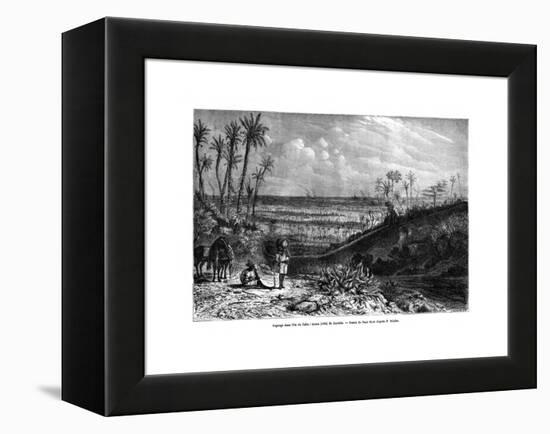 Landscape in the Island of Cuba, 1859-Paul Huet-Framed Premier Image Canvas