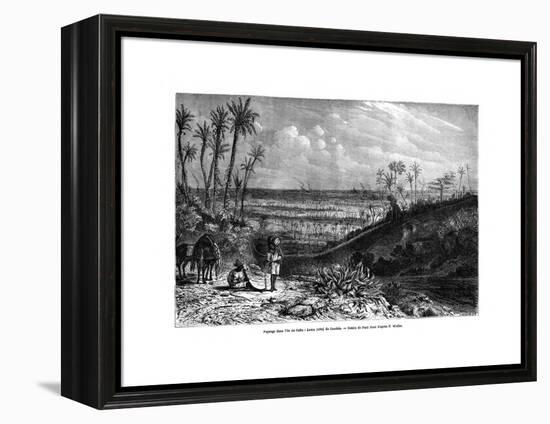 Landscape in the Island of Cuba, 1859-Paul Huet-Framed Premier Image Canvas