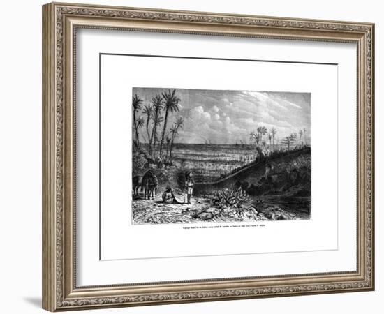 Landscape in the Island of Cuba, 1859-Paul Huet-Framed Giclee Print