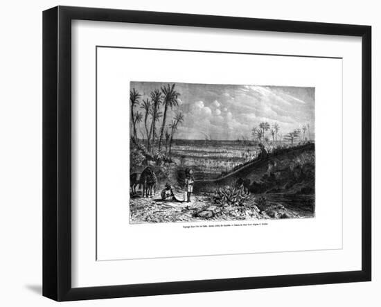 Landscape in the Island of Cuba, 1859-Paul Huet-Framed Giclee Print