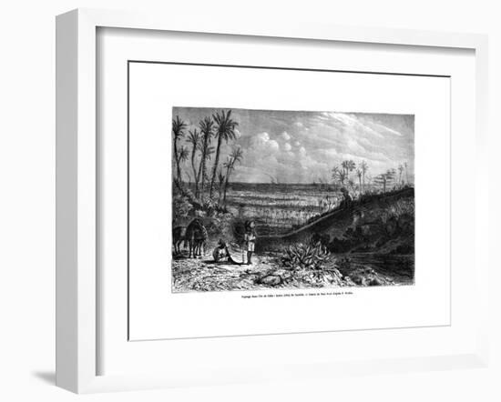 Landscape in the Island of Cuba, 1859-Paul Huet-Framed Giclee Print