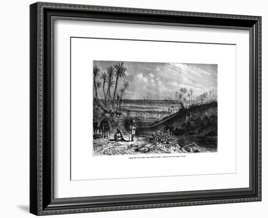 Landscape in the Island of Cuba, 1859-Paul Huet-Framed Giclee Print
