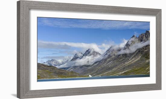 Landscape in the Uunartoq Fjord. Southern Greenland, Denmark-Martin Zwick-Framed Photographic Print