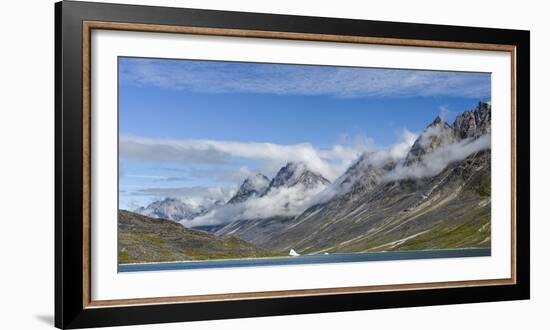 Landscape in the Uunartoq Fjord. Southern Greenland, Denmark-Martin Zwick-Framed Photographic Print