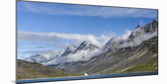 Landscape in the Uunartoq Fjord. Southern Greenland, Denmark-Martin Zwick-Mounted Photographic Print