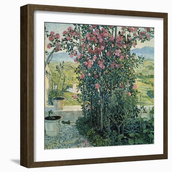 Landscape in Umbria, 1910-1912-Alexander Jakowlev Golowin-Framed Giclee Print