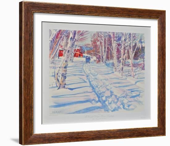 Landscape in Winter-Dodge Mac Knight-Framed Collectable Print