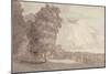 Landscape (Lake Geneva)-Francis Towne-Mounted Giclee Print