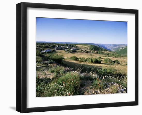 Landscape, Languedoc-Roussillon, France-David Hughes-Framed Photographic Print