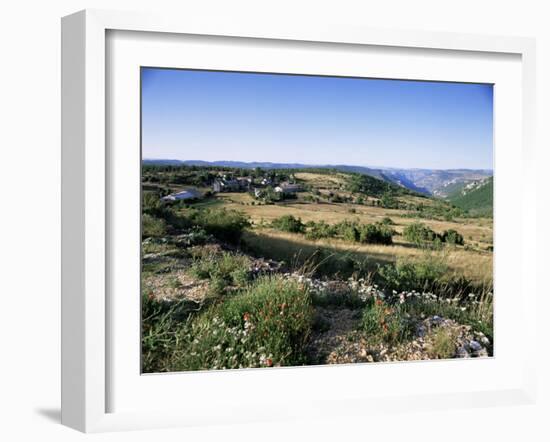 Landscape, Languedoc-Roussillon, France-David Hughes-Framed Photographic Print