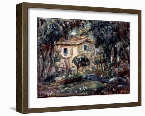 Landscape. Le Cannet, 1902-Pierre-Auguste Renoir-Framed Giclee Print