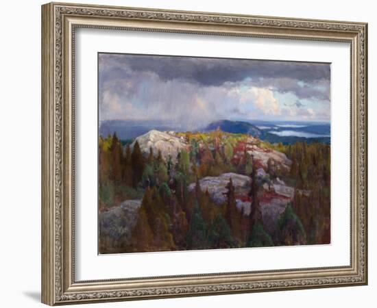 Landscape (Maisema Kolilta). 1918-Eero Jarnefelt-Framed Giclee Print