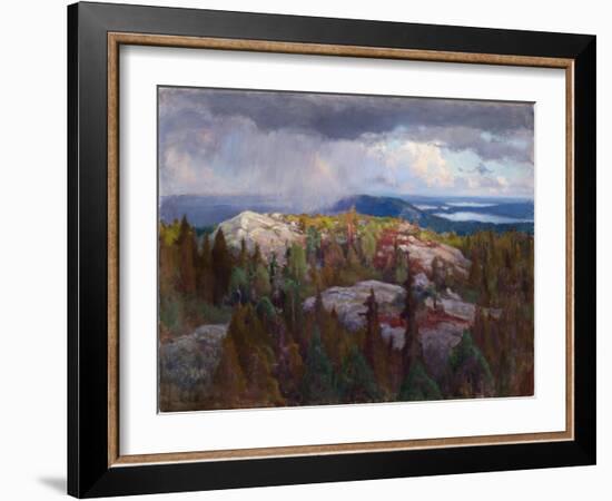 Landscape (Maisema Kolilta). 1918-Eero Jarnefelt-Framed Giclee Print