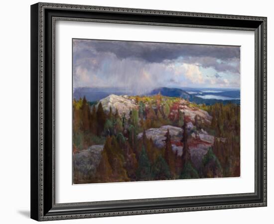 Landscape (Maisema Kolilta). 1918-Eero Jarnefelt-Framed Giclee Print