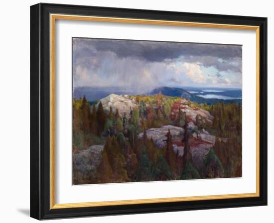 Landscape (Maisema Kolilta). 1918-Eero Jarnefelt-Framed Giclee Print