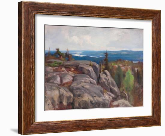 Landscape (Maisema Kolilta). 1929-Eero Jarnefelt-Framed Giclee Print