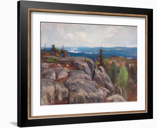 Landscape (Maisema Kolilta). 1929-Eero Jarnefelt-Framed Giclee Print