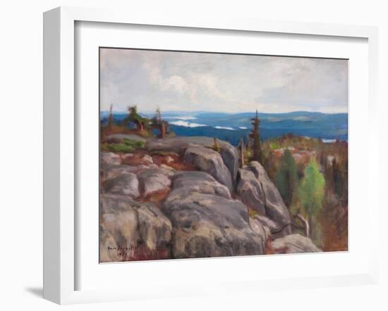 Landscape (Maisema Kolilta). 1929-Eero Jarnefelt-Framed Giclee Print