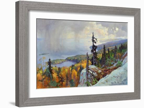 Landscape (Maisema Kolilta). 1930-Eero Jarnefelt-Framed Giclee Print