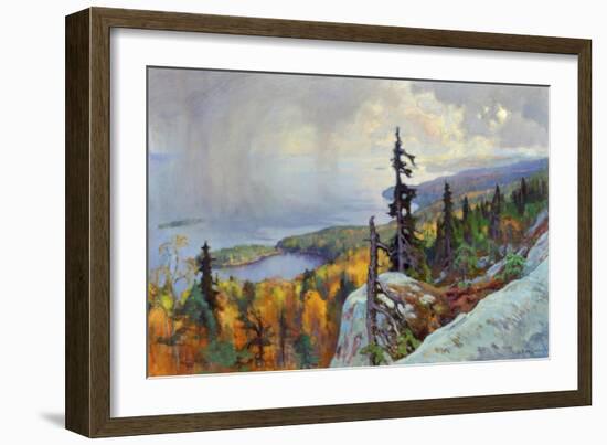 Landscape (Maisema Kolilta). 1930-Eero Jarnefelt-Framed Giclee Print