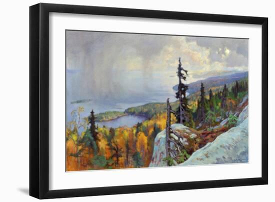 Landscape (Maisema Kolilta). 1930-Eero Jarnefelt-Framed Giclee Print