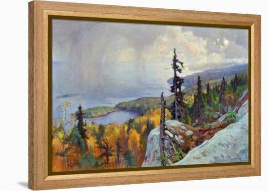 Landscape (Maisema Kolilta). 1930-Eero Jarnefelt-Framed Premier Image Canvas