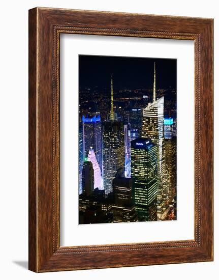 Landscape - Manhattan - New York City - United States-Philippe Hugonnard-Framed Photographic Print