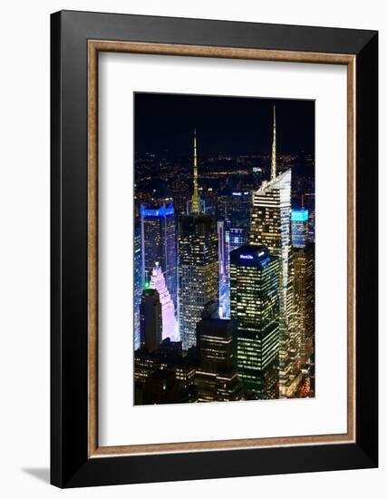 Landscape - Manhattan - New York City - United States-Philippe Hugonnard-Framed Photographic Print